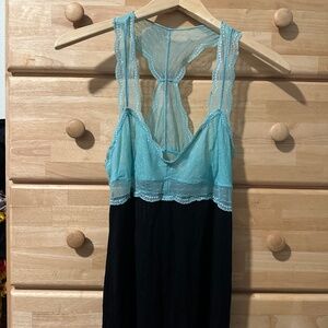 Honeydew Racerback Nightdress with asymmetrical hem